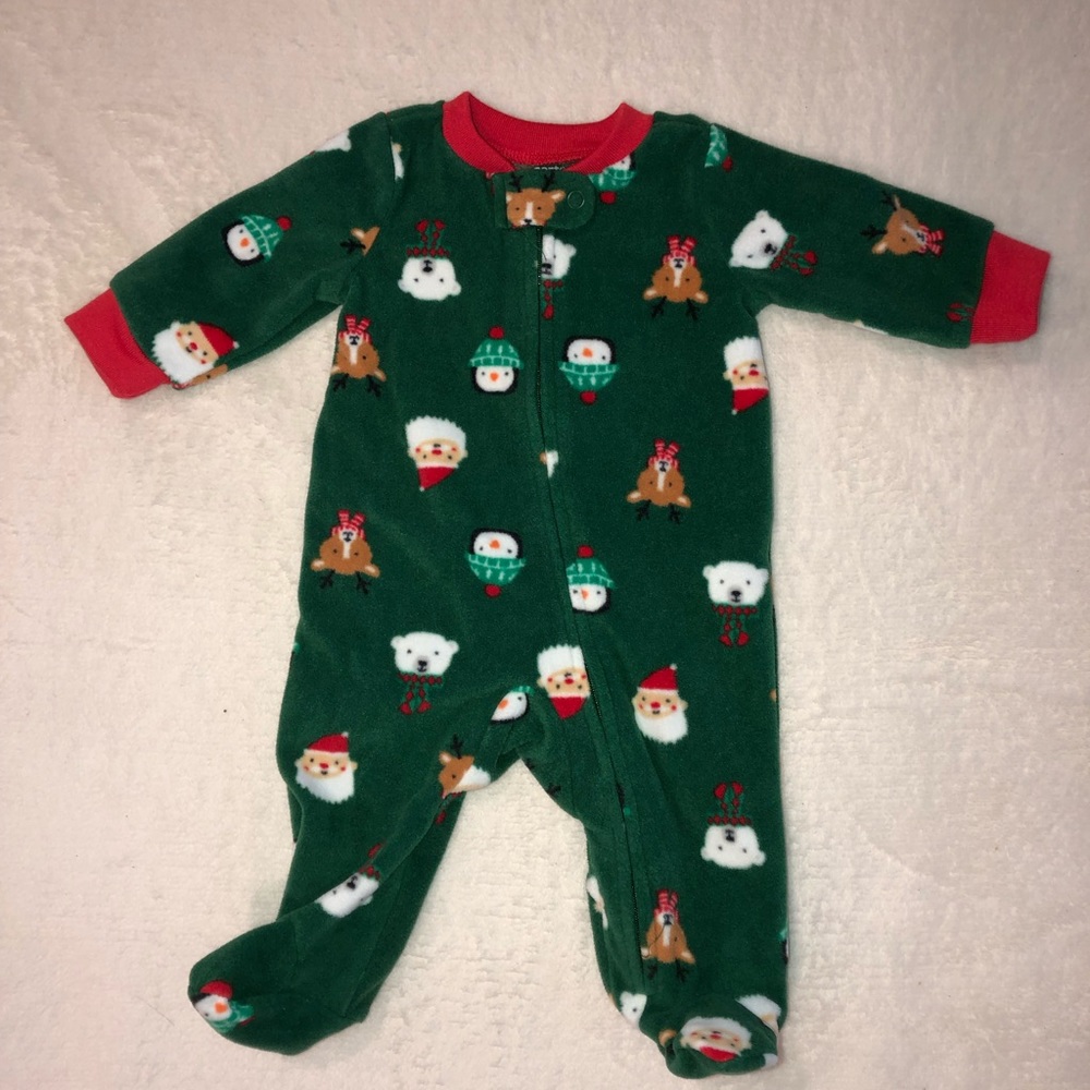 Christmas Footie Onesie